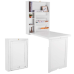 bureau mural rabatable