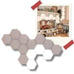 panneau LED forme hexagonale