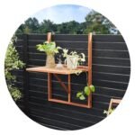 table rabattable petit balcon