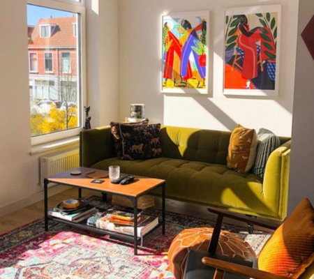 4luminosité dans un petit salon
