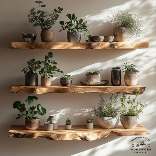 étagère flottée bois brut Etsy