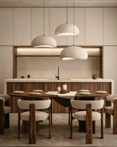 inspiration salle à manger japandi éclairage inspiration salle à manger japandi éclairage
