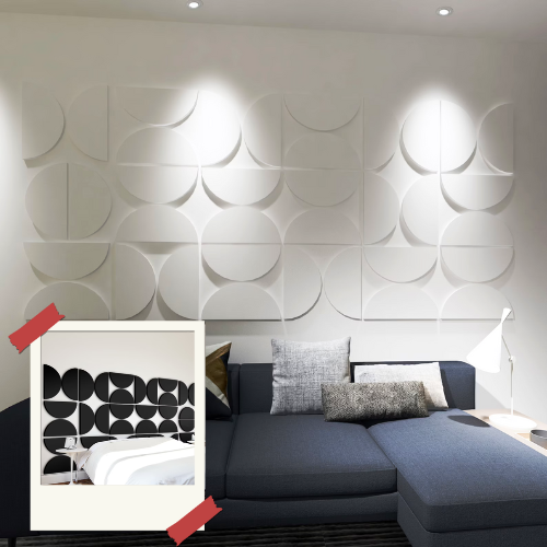 mur d'accent 3D Etsy