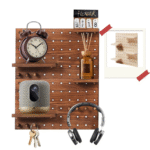 panneau perforé en bois pour bureau