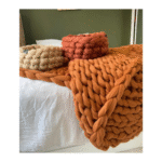 plaid grosse maille