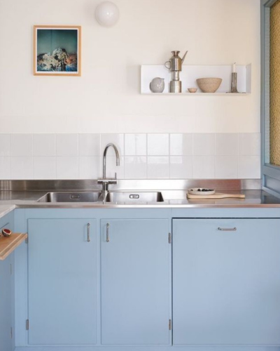 plan de travail inox