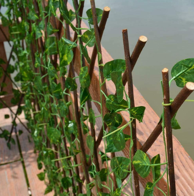 plantes grimpantes artificielles et treillis