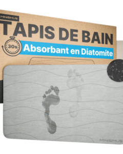 tapis de bain en diatomite