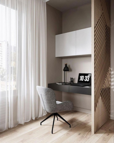 rangement bureau en hauteur